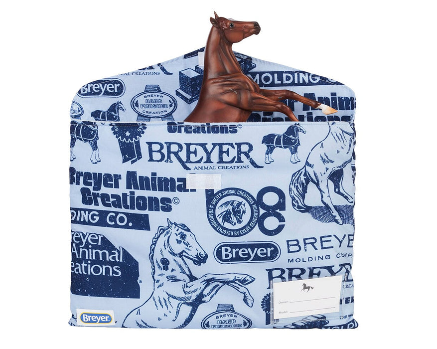 Traditional Pony Pouches shown with Model