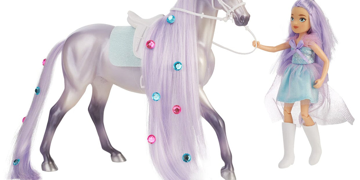 Twila & Moonstone | Magical Unicorn & Rider — BreyerHorses.com