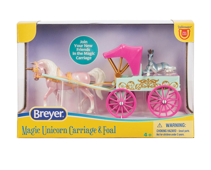 Unicorn Magic Carriage & Foal Playset packaging