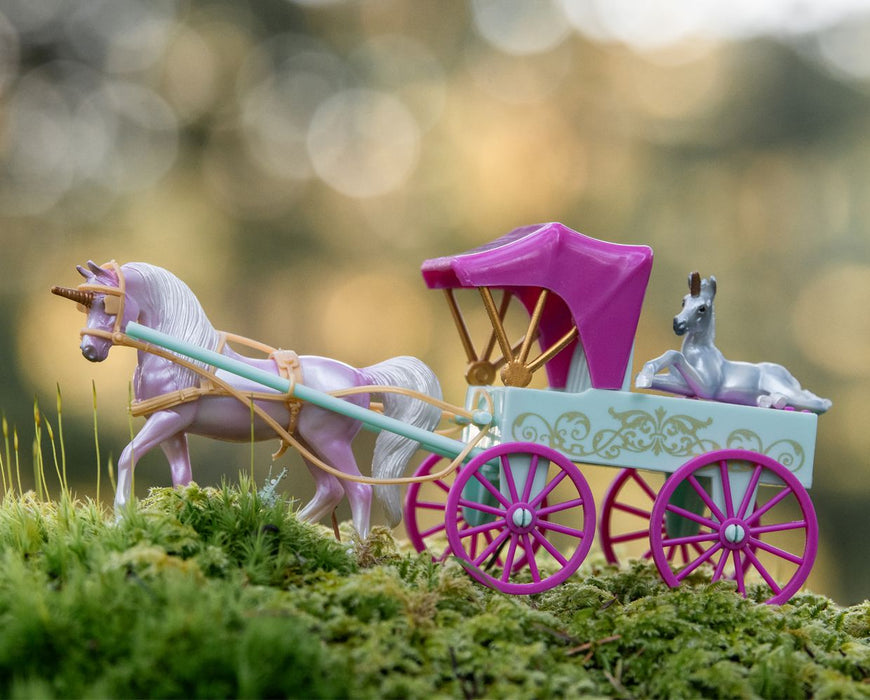 Unicorn Magic Carriage & Foal Playset