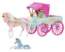 Unicorn Magic Carriage & Foal Playset on a white background