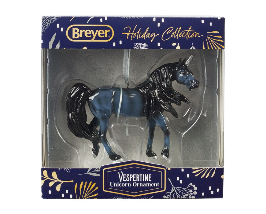 Vespertine | 2026 Unicorn Ornament in packaging