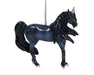 Vespertine | 2026 Unicorn Ornament facing right on a white background