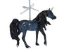 Vespertine | 2026 Unicorn Ornament facing right on a white background