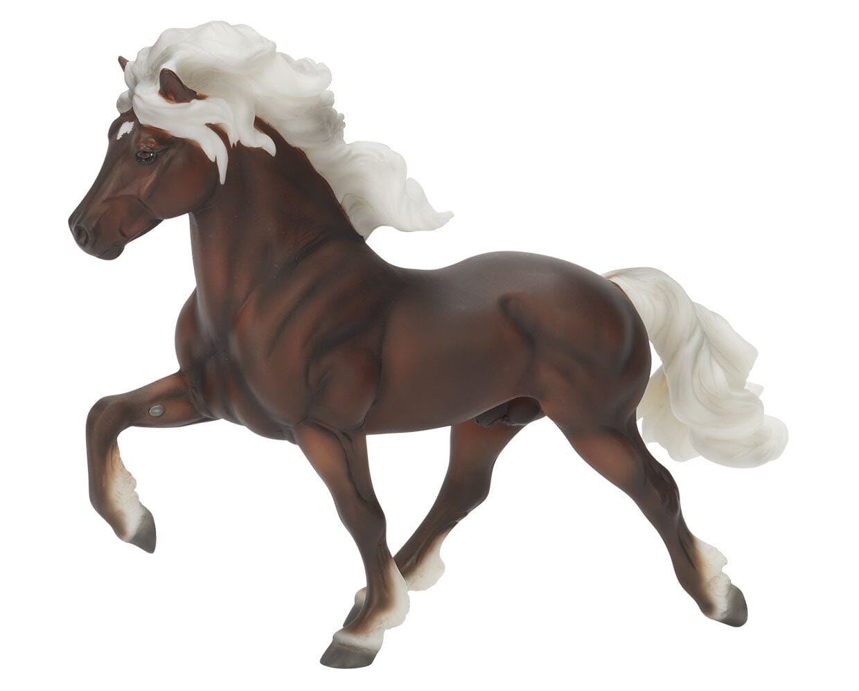Vindur Breyer Model Facing left on a White Background 