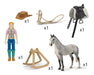 CollectA Horse and Rider Set Contents