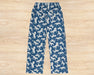 White Horse Lounge Pants | Youth Sizes on wooden background