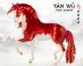 Yàn Wǔ | Chinese Year of the Horse | Fire Horse with mountains in a background