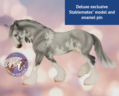 Breyer 2024 Deluxe Collector Club Stablemates and Pin