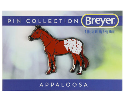 Breyer Horses Appaloosa Collectible Pin on Backer