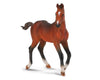 Bay Quarter Horse Foal Model Breyer 
