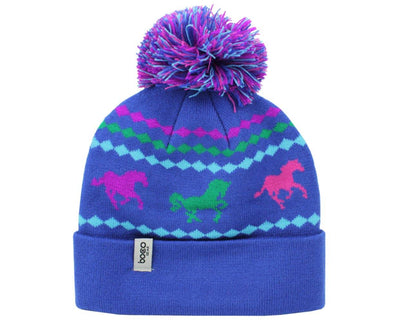 Breyer Blue Pom-Pom Winter Hat 