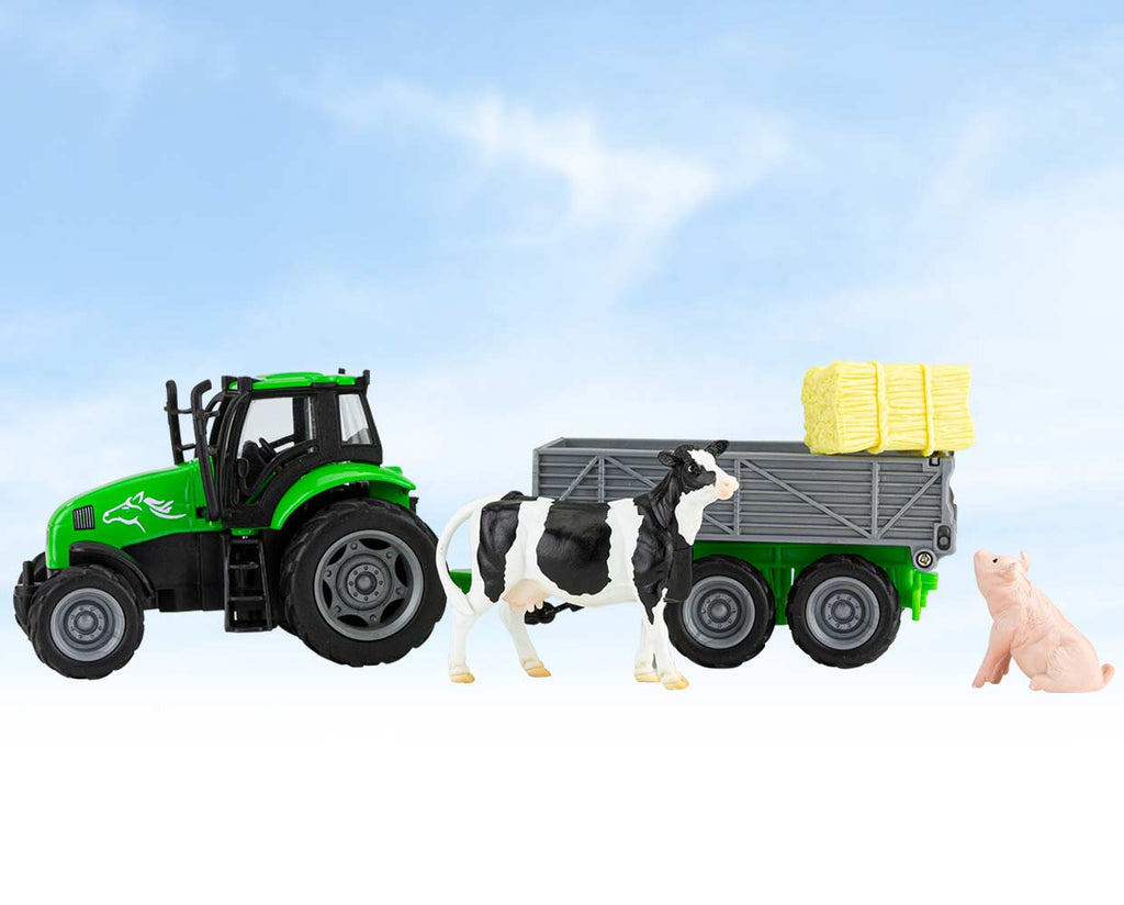 Breyer Farms™ Tractor and Tag-A-Long Wagon — BreyerHorses.com