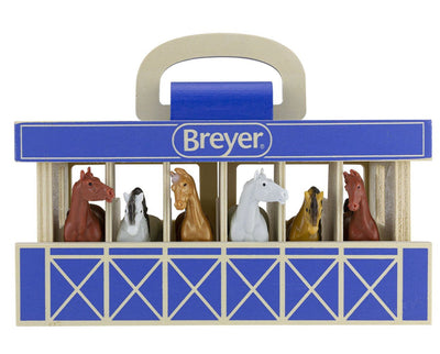 Breyer Farms™ Wood Stable Playset Model Breyer