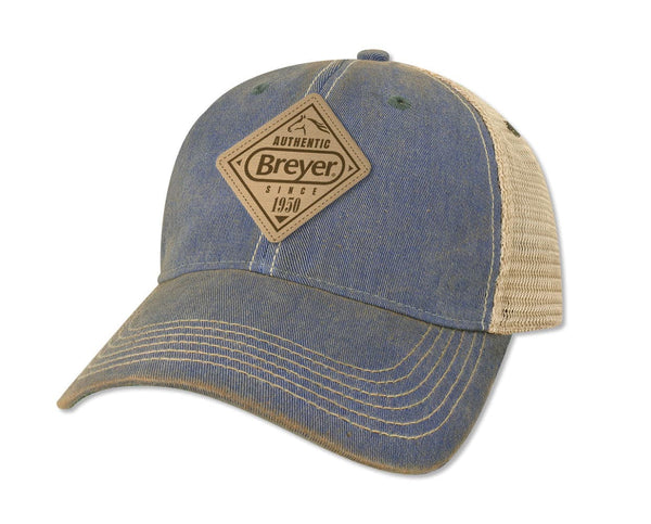 Breyer Trucker Cap with Leather Patch