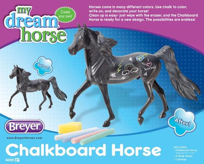 Chalkboard Horse Model Breyer Retired