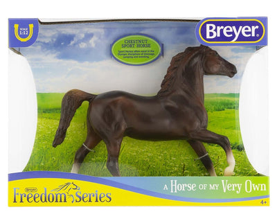 Chestnut Sport Horse Model Breyer