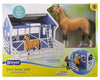 Deluxe Country Stable with Horse & Wash Stall Model Breyer