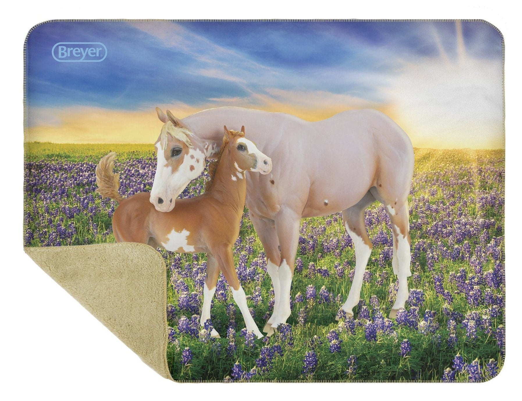 Deluxe Heavyweight Quarter Horse Throw Blanket —