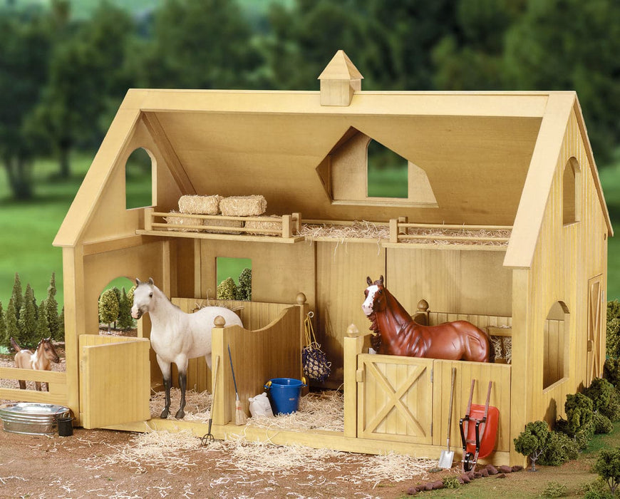 Deluxe Wood Barn with Cupola —