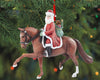 Dressage Santa Ornament Model Breyer