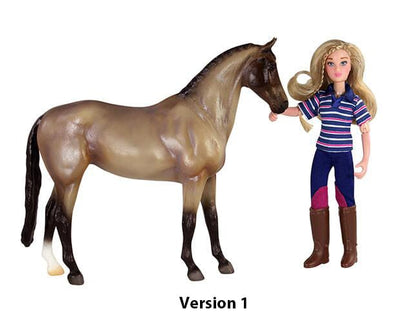 English Horse and Rider - Version 1 - Side by Side