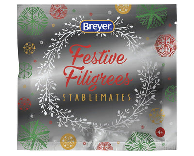 Festive Filigrees | Stablemates® Limited Edition Holiday Blind Bag Model Breyer