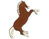 Fighting Stallion Mustang Enamel Pin Model Breyer 
