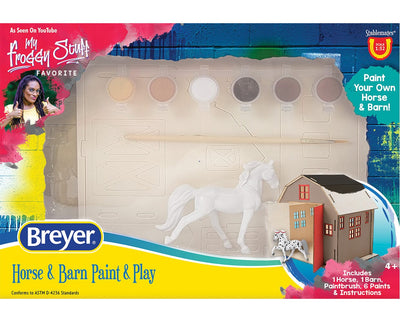 Horse & Barn Paint & Play in box