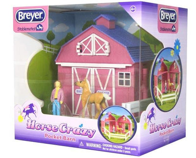 Horse Crazy Pocket Barn Model Breyer