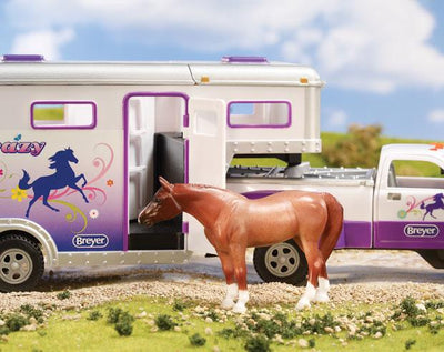 Horse Crazy Truck & Trailer Model Breyer
