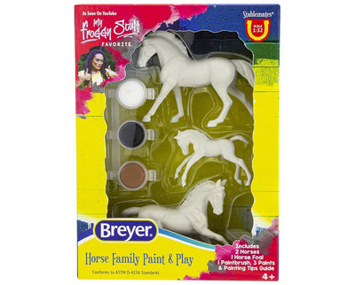 Horse Family Paint & Play Model Breyer