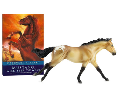Mustang, Wild Spirit of the West Book Set Model Breyer