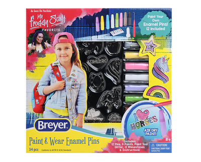 Paint & Wear Enamel Pin Kit Model Breyer