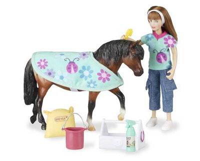 Pony Care Set Model Breyer Retired