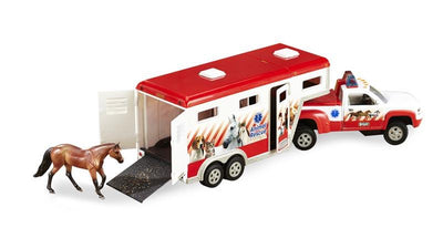 Rescue Truck & Trailer Model Breyer