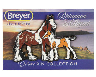 Rhiannon & Rhemi Deluxe Enamel Pin Gifts Breyer