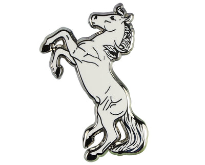 Breyer Horses Enamel Pin Rearing Silver
