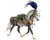 Snowbird | 2022 Holiday Horse Model Breyer. Morgan Stallion with headdress and robing.