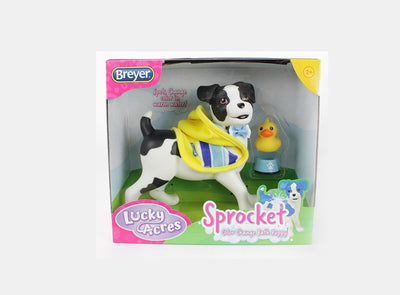 Sprocket - Bath Time Puppy Model Breyer