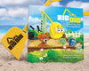 The Big Dig® Book Breyer shown with the Big Dig on a beach background