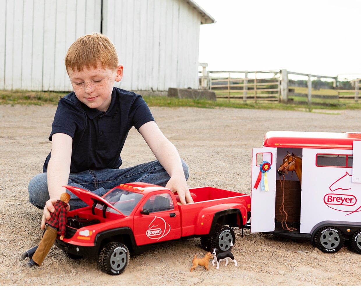 Toy Trucks & Trailer Sets