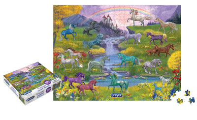 Unicorn Jigsaw Puzzle BreyerHorses.com