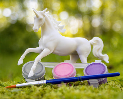 Unicorn Paint & Play - Style A Model Breyer