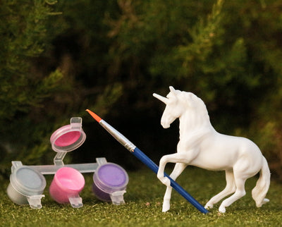 Unicorn Paint & Play - Style B Model Breyer