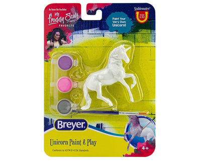 Unicorn Paint & Play - Style B Model Breyer
