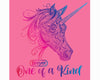 Unicorn Pink Youth Tank Graphic
