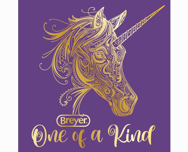 Unicorn Purple Youth Hoodie - BreyerHorses.com