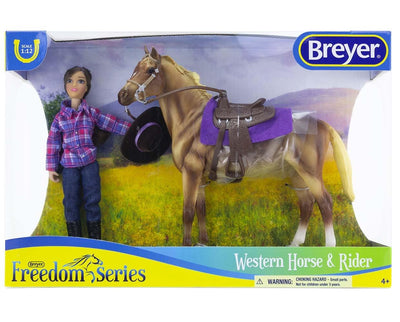 Western Horse and Rider Model Breyer