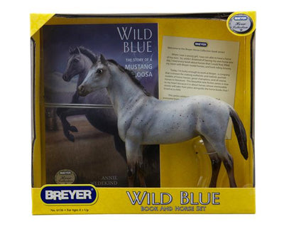 Wild Blue Book and Model Set Model Breyer
